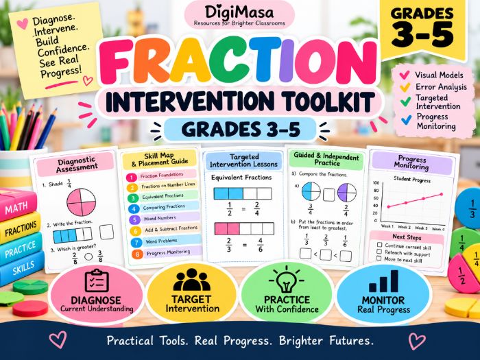 Fraction Intervention Toolkit | Grades 3–5 | KS2
