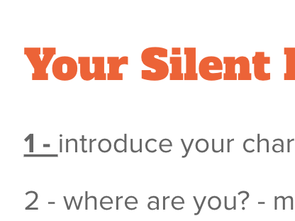 SEND Drama silent movies lesson 4