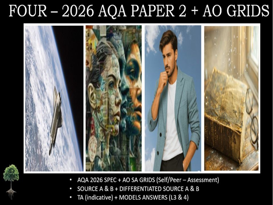 FOUR - AQA PAPER 2 | 2026 FULL MOCKS | AO GRIDS