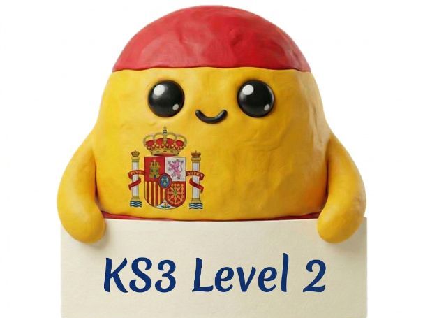 KS3 Spanish Level 2 (Year 8 or Year 9 Beginners) - COMPLETE Vocab Bundle + Answers