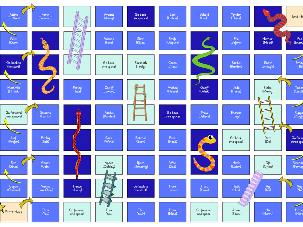 Snakes and Ladders (KS3)