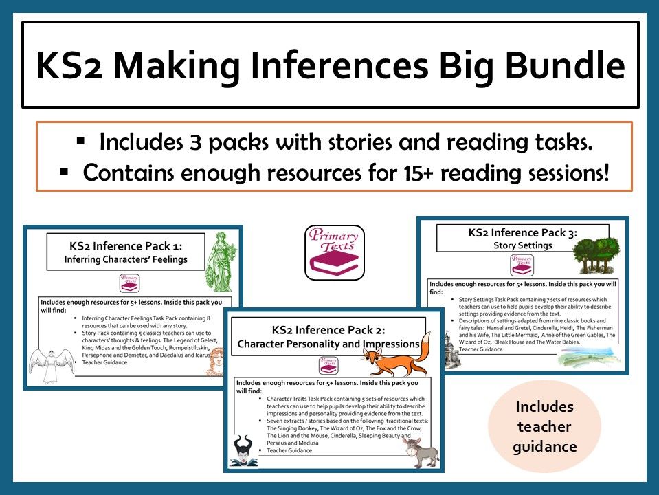 KS2 Making Inferences Big Bundle