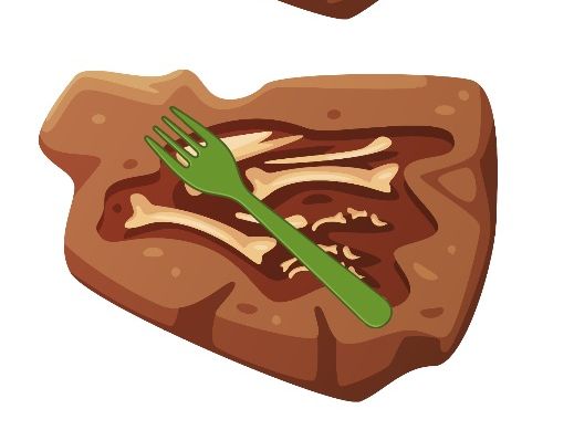 Phase 3 Phonics Dinosaur Fossils – 18 Images with Recording Sheet