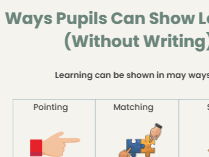 Ways SEND Pupils Can Show Learning Without Writing