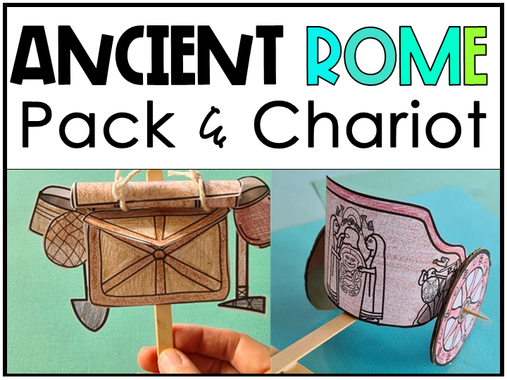 Ancient Rome Chariot Legionnaire's Pack Hands-on Roman Crafts Marius Mule