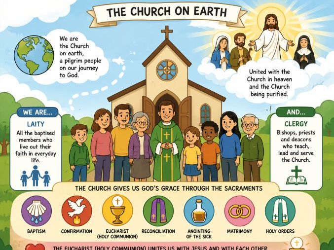 Y9: KS3 CATHOLIC RED: To the ends of the Earth - L3: Catholic beliefs about the Church on Earth