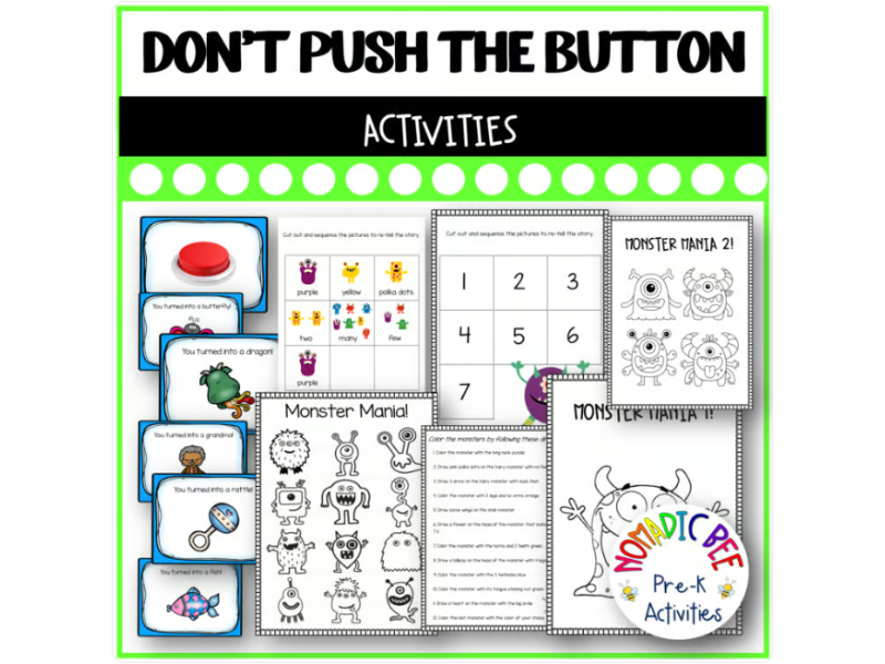 Don't Push the Button! Activities
