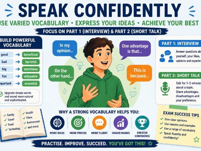 Cambridge IGCSE 0991 Speaking Part 1 & 2