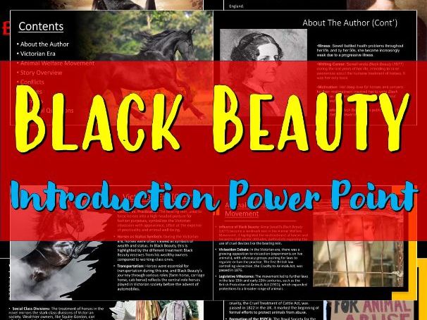 Black Beauty Introduction Power Point
