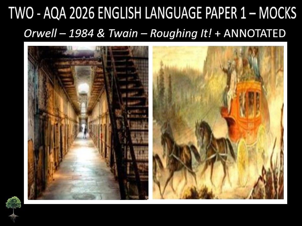 TWO - AQA PAPER 1 | 2026 FULL MOCK | ANNOTATED