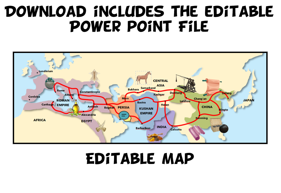 KS3 Silk Roads L2 - What Was Traded on the Silk Roads? | Teaching Resources