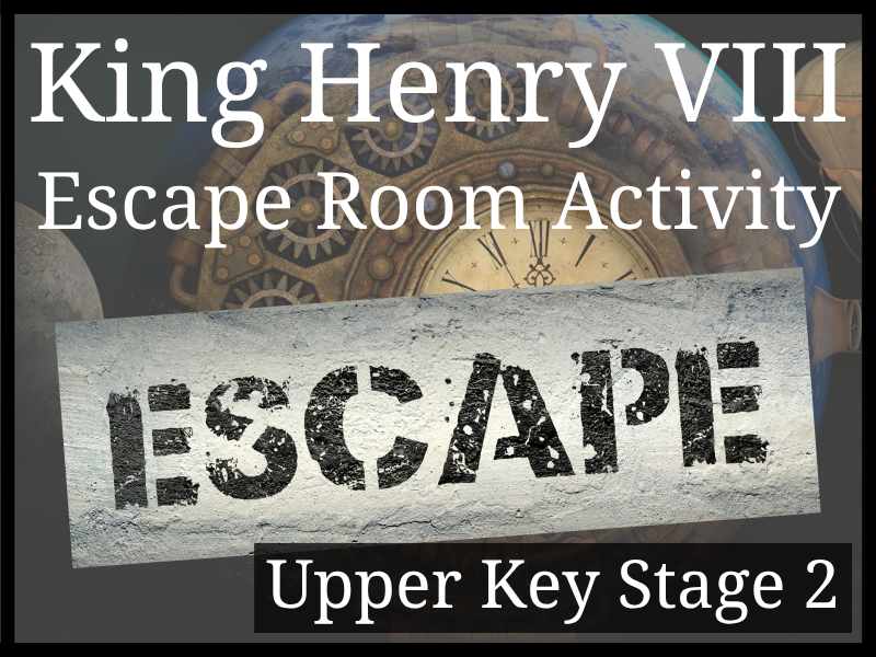 King Henry VIII Escape Room Activity