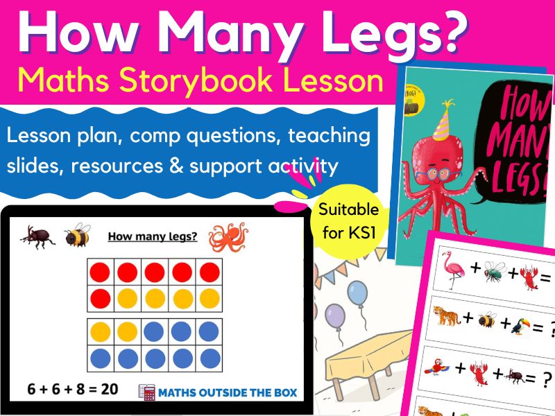 How Many Legs? - Maths Storybook Lesson (KS1)
