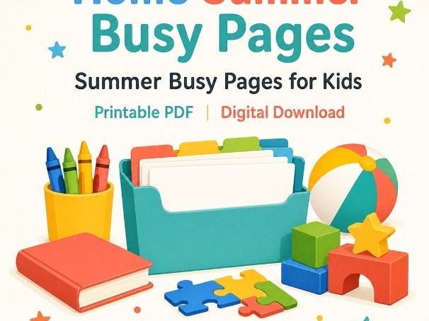 Home Summer Busy Pages