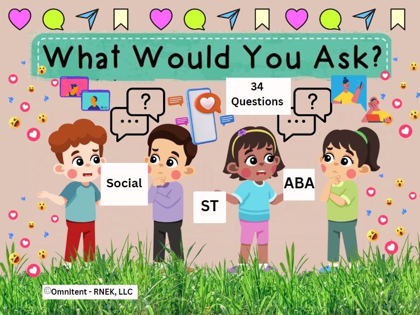 ABA Social Scenes Behavioral Questions