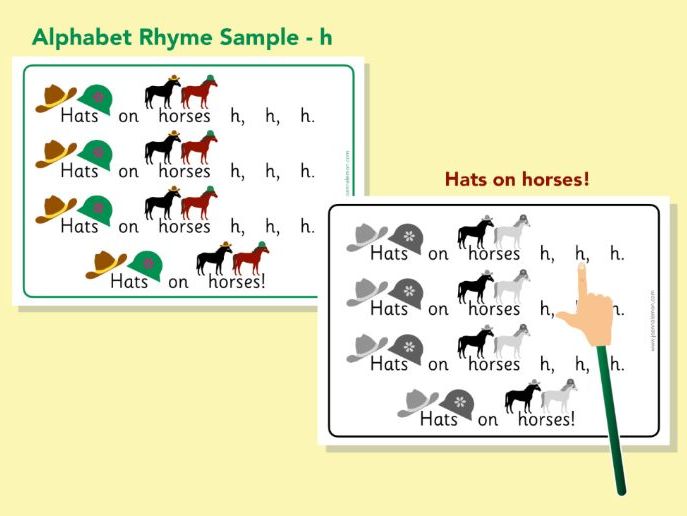Ants on apples rhyme - Letter ‘h’ Sample! | Teaching Resources
