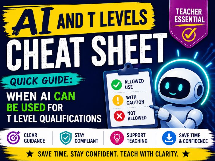 AI Rules T Level Digital Software Development