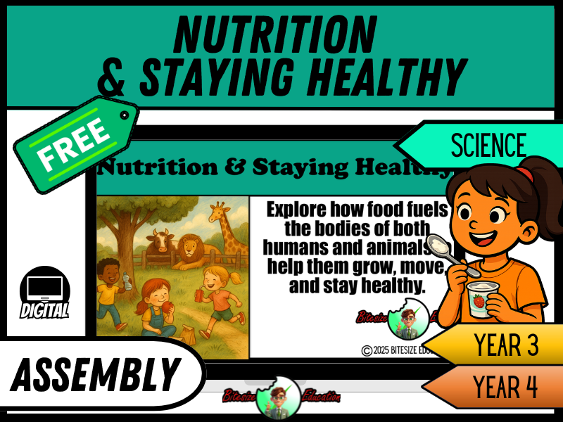 Nutrition & Staying Healthy | Assembly Presentation | Year 3/4