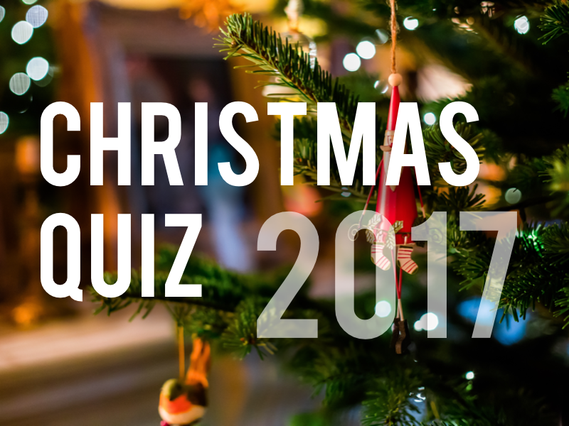 Christmas Quiz 2017