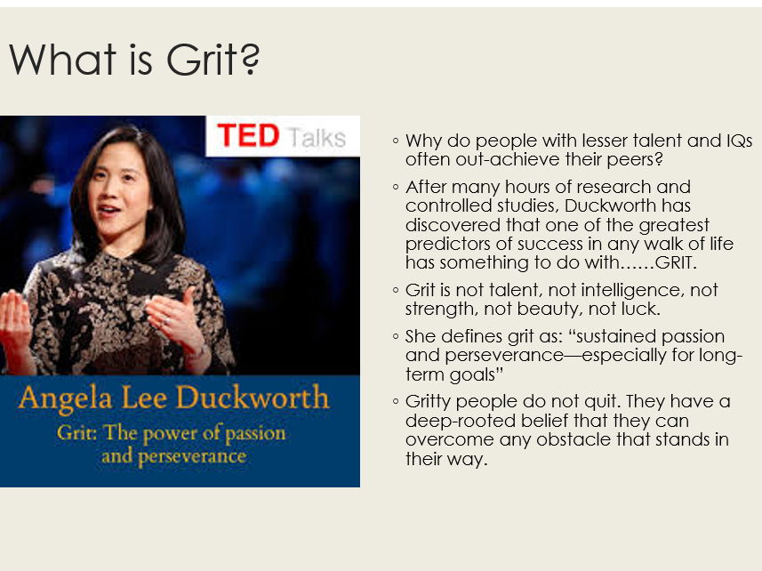 What is 'Grit' and why do we need it - Assembly for KS3 - KS5