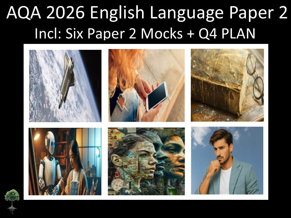 Six AQA 2026 English Language Paper 2 Mocks | Q4 PLAN