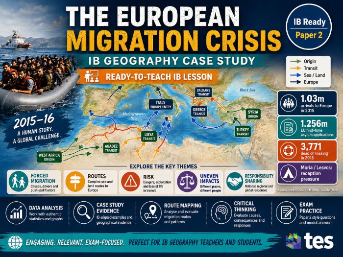 IB Geography - Core 1 Changing Populations Part II: European Migration Crisis