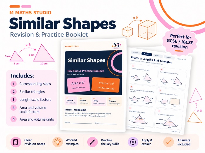 Similar Shapes | Revision Booklet