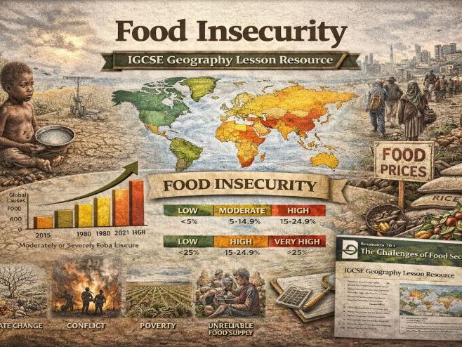 Food Insecurity - IGCSE Geography Resource Provision (First exams 2027)