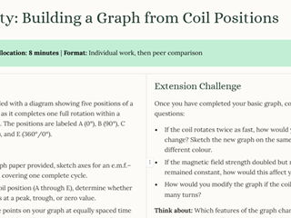 iGCSE Physics - 4.5.2 The AC Generator SUPPLEMENT