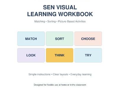 SEN visual learning workbook