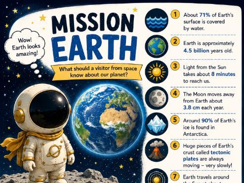 Mission Earth | Space & Science Worksheet