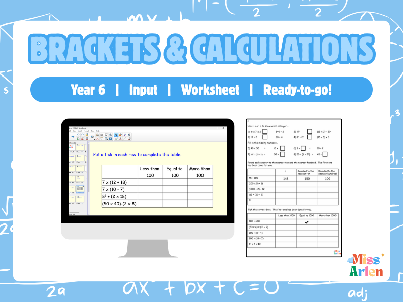 Year 6 Brackets and Calculations