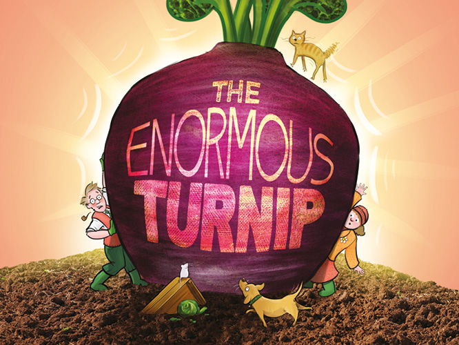 The Enormous Turnip- Planning a Story with a New Vegetable