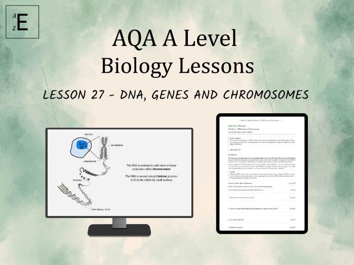 AQA A Level Biology Lesson 27 - DNA, Genes and Chromosomes