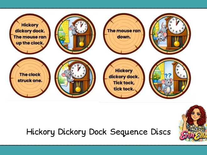 Hickory Dickory Dock Sequence Discs