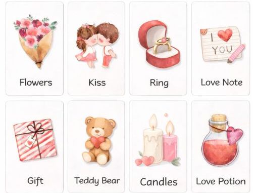 Valentine's Day vocabulary