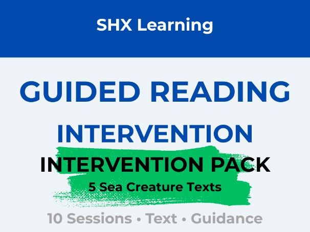 KS1 Reading Intervention Pack – Year 1 (10 Structured Sessions for Early Readers)