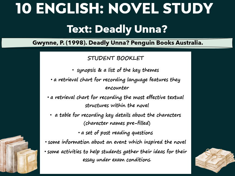 Deadly Unna: Student booklet