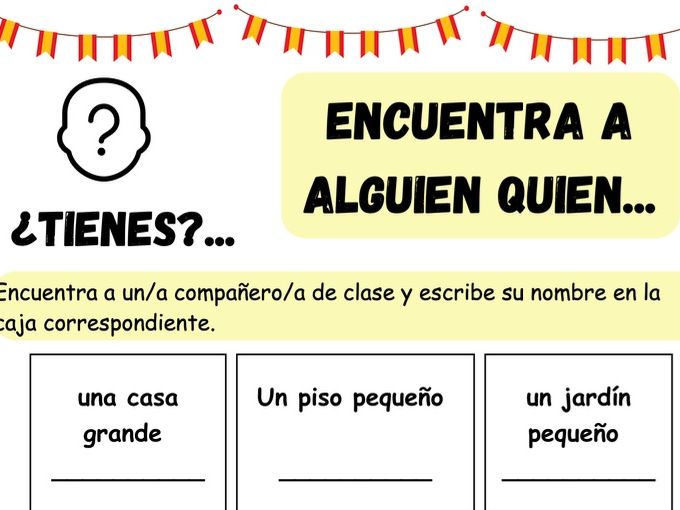 Find Someone Who (La Casa)