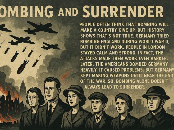 VOCABULARY LSSON    BOMBING DID NOT WIN WW2