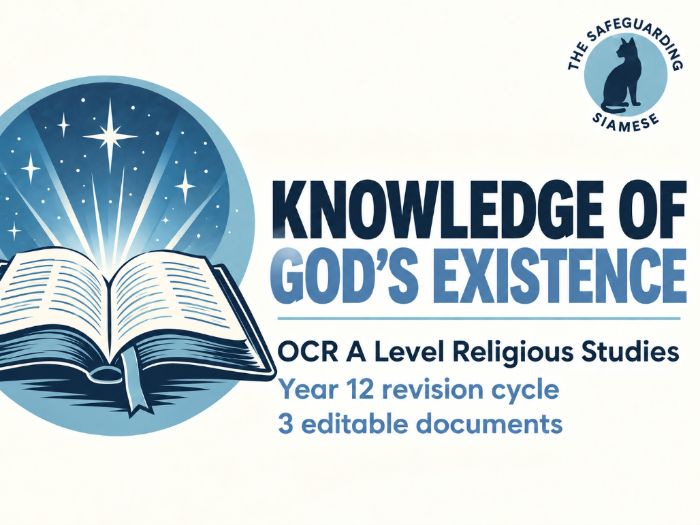 OCR A Level Religious Studies DCT: Knowledge of God’s Existence | Year 12 Revision Cycle