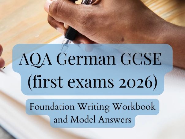 AQA German GCSE Foundation Writing Workbook (2026)