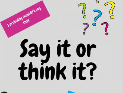Say It or Think It? | SEL | Impulse Control | Google Slides | 25 Scenarios
