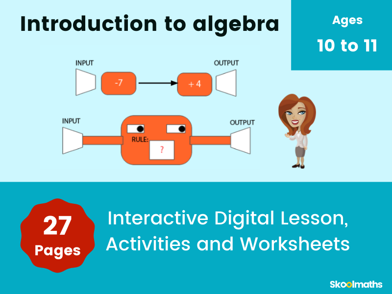 Introduction To Algebra Key Stage 2 Year 6 Teaching Resources