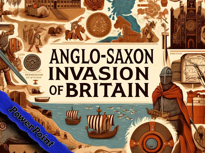 Anglo-Saxon Invasion & Settlement: Teaching PowerPoint (KS2)
