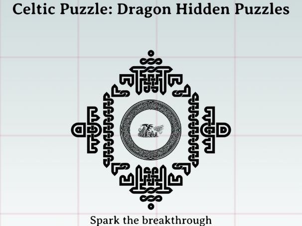 Celtic Puzzle: Dragon - Hidden Puzzles