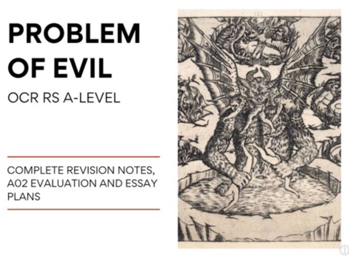 The Problem of Evil - OCR RS A-level (Complete Revision Document)