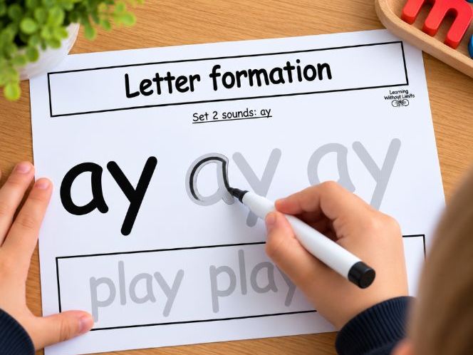 Letter formation set 2 sounds