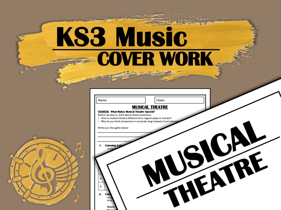 Music Cover Work: Musical Theatre