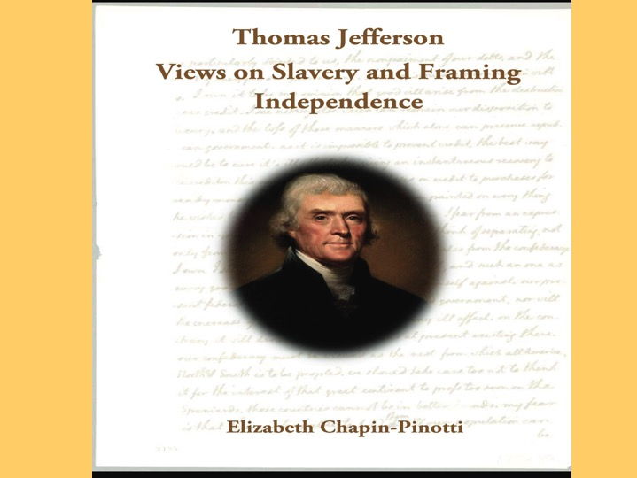 Thomas Jefferson: Views on Slavery and Framing Independence: Non-Fiction Common Core Readings